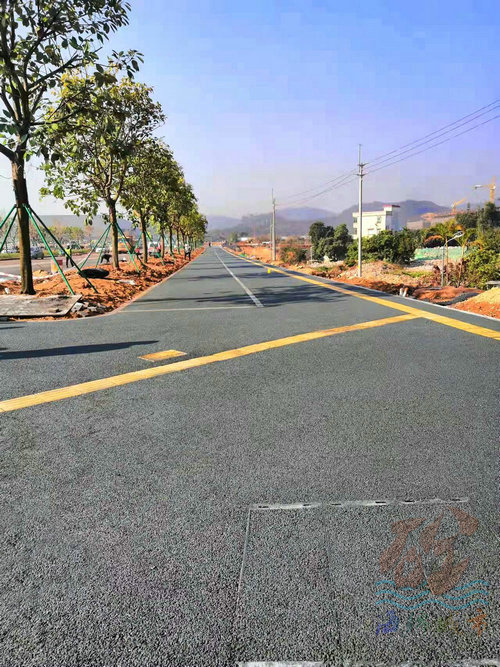 深圳南山透水混凝土施工現(xiàn)場(chǎng)~